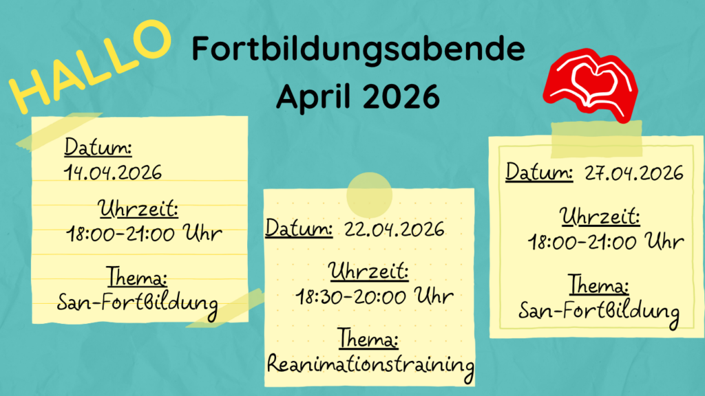 April 2026 Fortbildungsabende